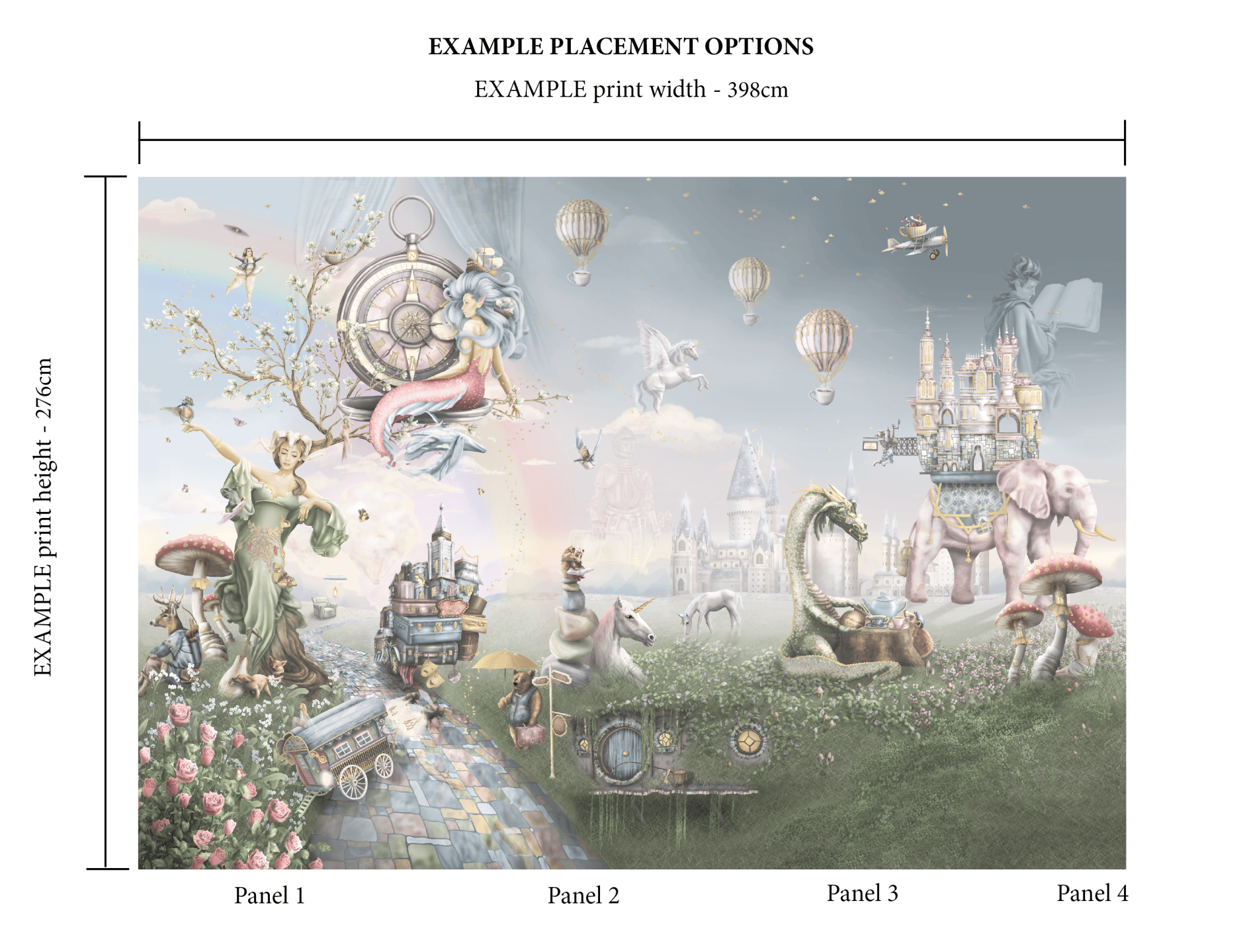Magical Baby Nursery & Kids Wallpaper / wall murals Australia