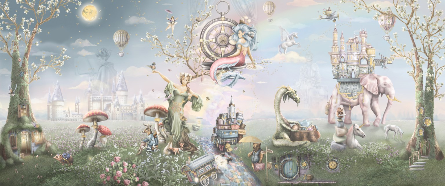 Magical Baby Nursery & Kids Wallpaper / wall murals Australia