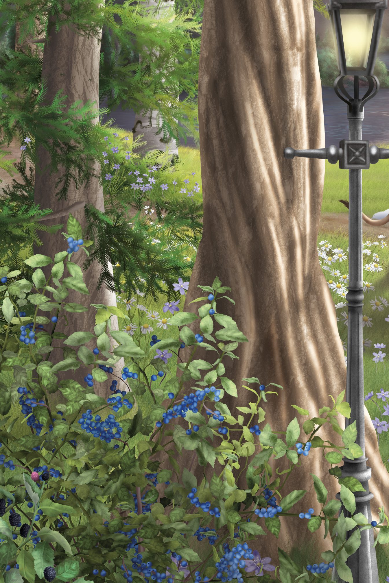 Custom Narnia the Lion the witch and the wardrobe custom wallpaper wall mural home