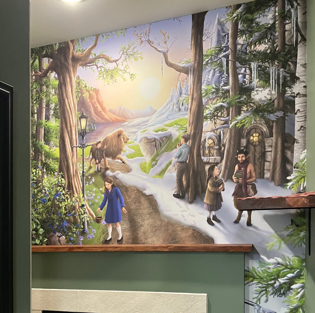 Narnia wallpaper, Bespoke wallpaper design custom wallpaper mural designer